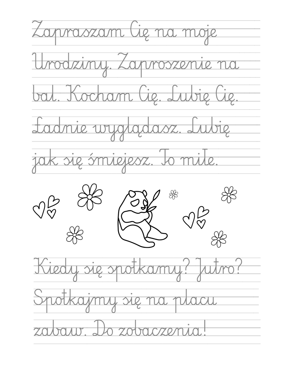 Piszę Zdania - Trening Płynnego Pisania PDF