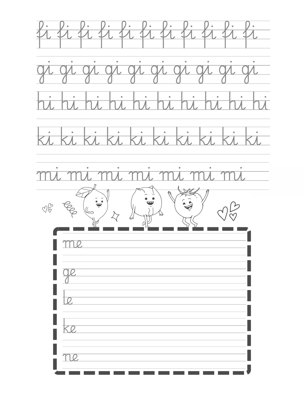 Piszę Dwuznaki i Trójznaki - Ćwiczenia Kaligraficzne PDF