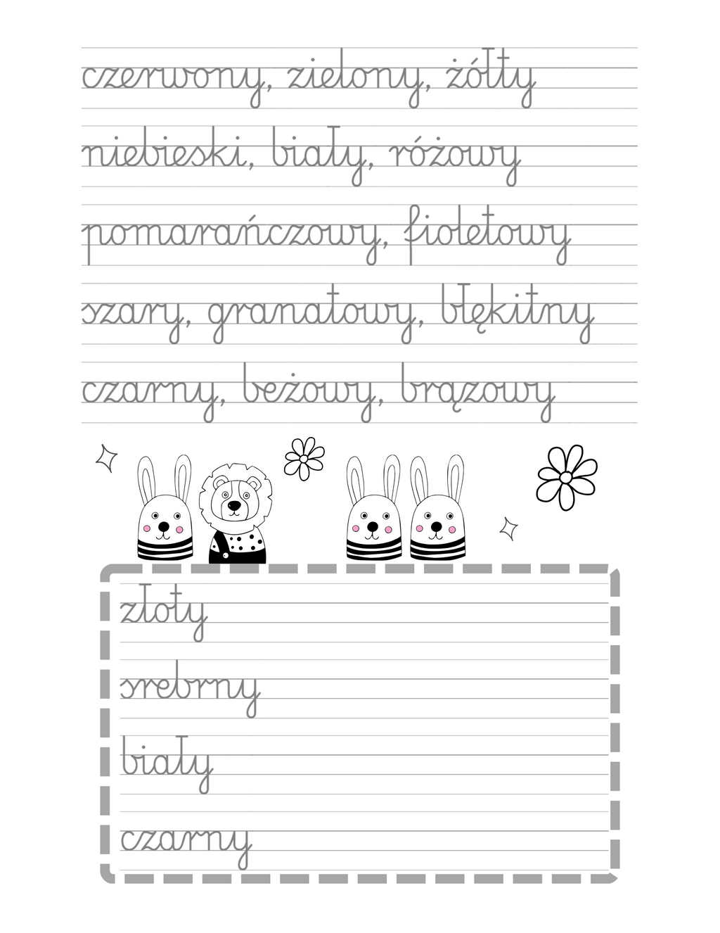 Piszę Wyrazy - Przygotowanie do Pisania Zdań PDF