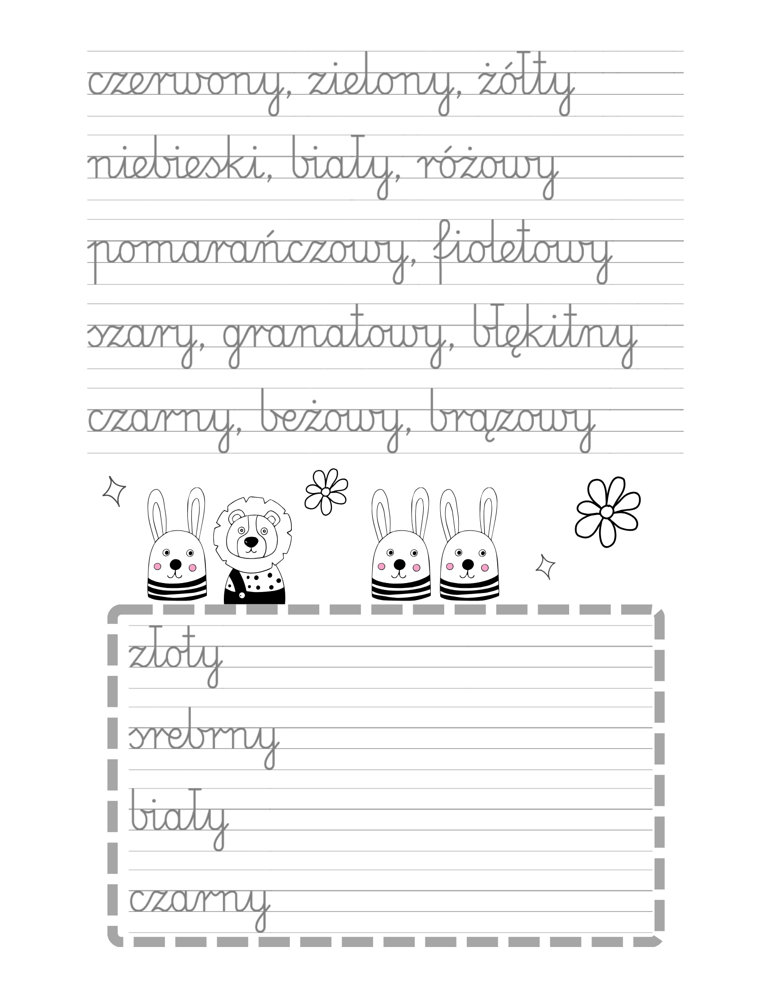 Piszę Wyrazy - Przygotowanie do Pisania Zdań PDF