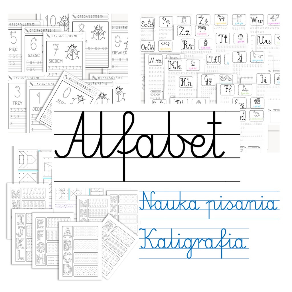 Paka Pierwszaka – Literki, Cyferki i Szlaczki PDF